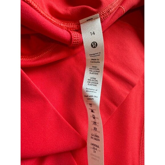 NWT Lululemon Align HR Pant 25” Raspberry Pink Leggings Yoga Women's Size 14 - Picture 12 of 15